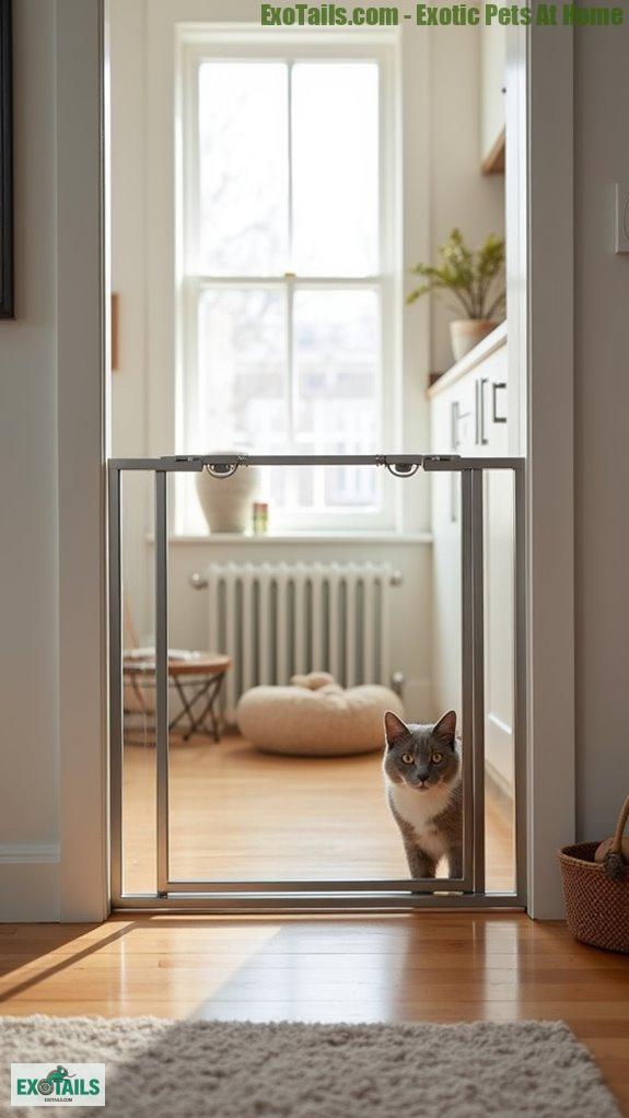 stylish functional pet gates