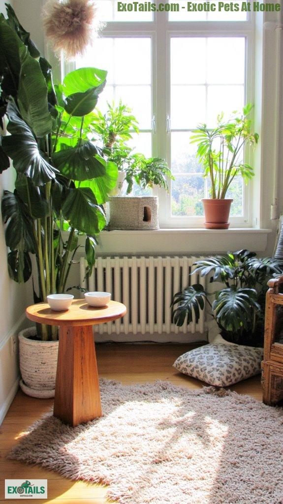 stylish pet zone decor