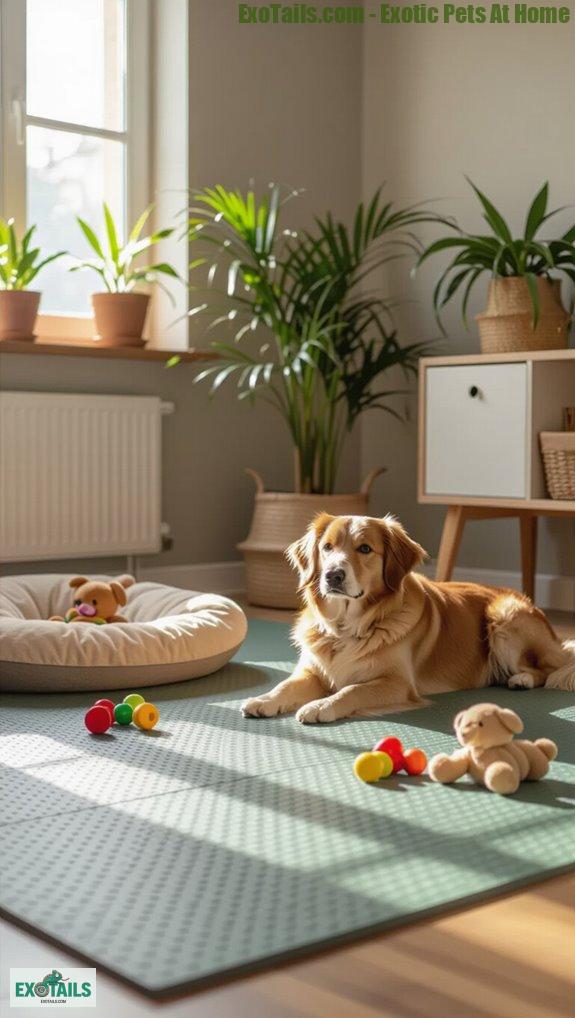 stylish soft pet friendly flooring
