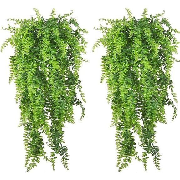 PINVNBY Reptile Hanging Vines with Suction Cups (2 Pack)