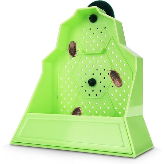 Reptile Wall-Mounted Feeding Bowl for Terrariums