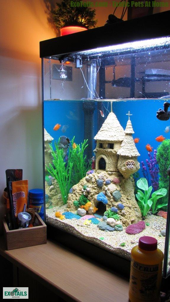 themed aquarium maintenance tips