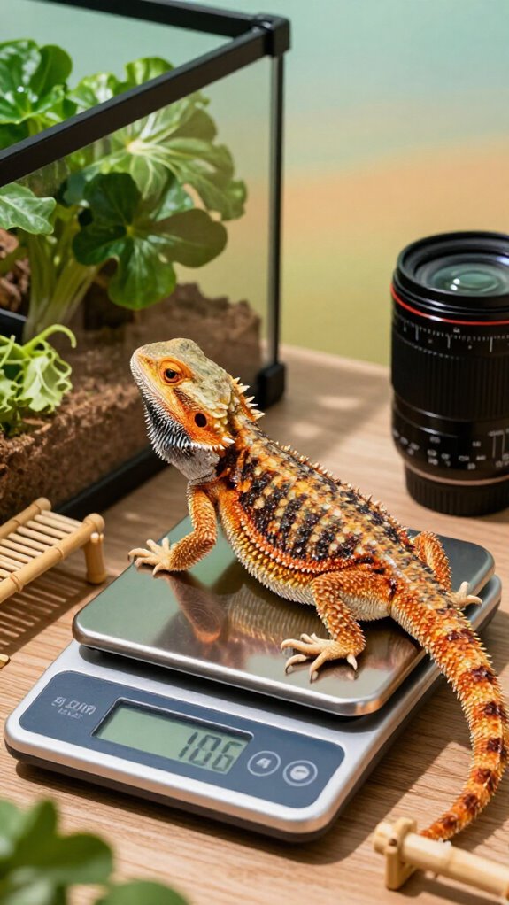 top bearded dragon scales