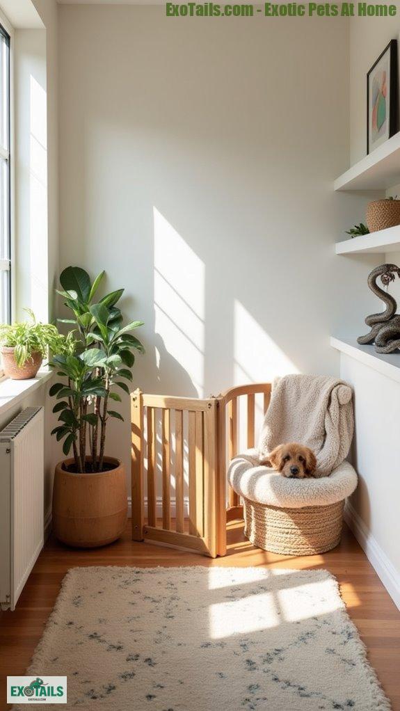 transform spaces with dividers