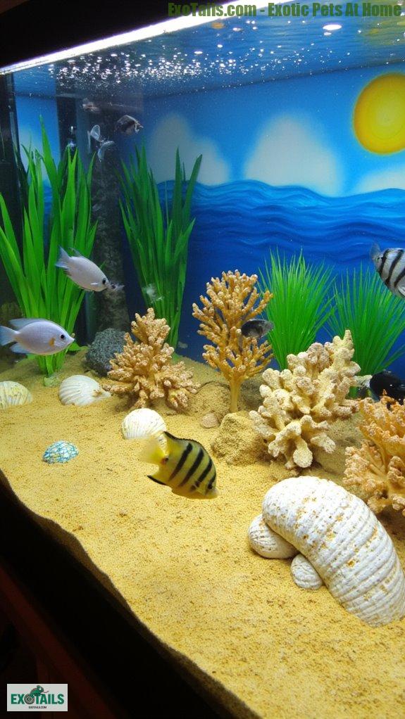 transformative fish tank themes