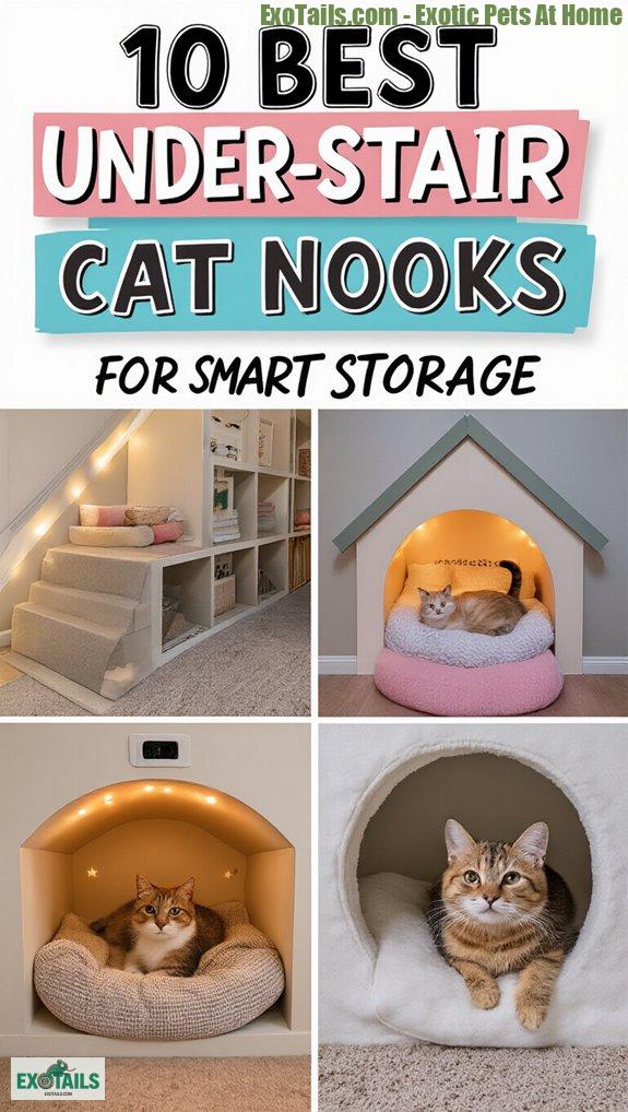 under stair cat storage solutions
