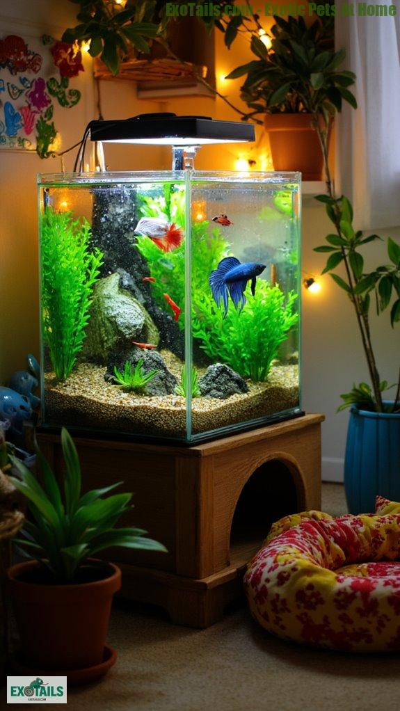 unique indoor aquatic companions