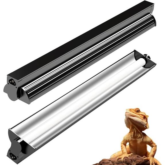 UVB Reptile Light Fixture 12 8W UVB 10.0