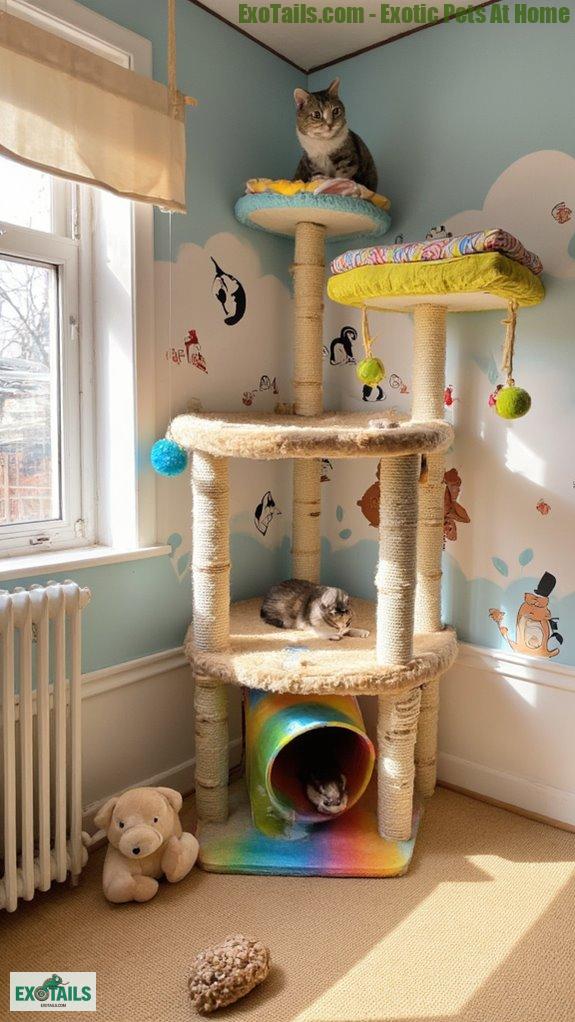 vertical play zones enhance interactions
