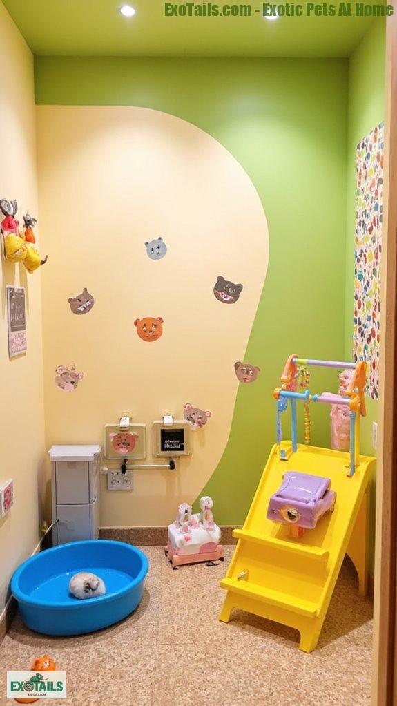 vibrant colors for small spaces