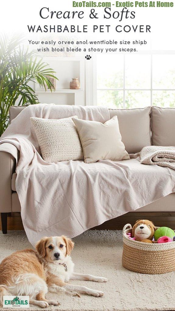 washable pet cover guide